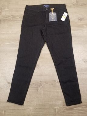 Democracy Ab Solution Booty Lift Jegging Jeans Womens 14 NWT Dark Blue Stretch